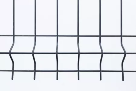 Panou gard bordurat zincat plastifiat antracit, 4.2 mm grosime, 1700 x 2000 mm