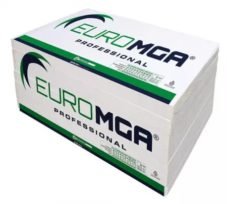 EuroMGA 10 cm EPS50 fireproof Expanded Polystyrene