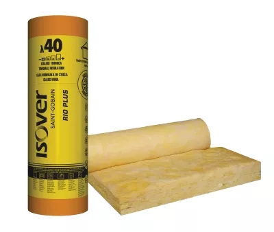 Isover Rio Plus 2 x 6000 x 1200 x 50 mm, 14.4 mp glass mineral wool