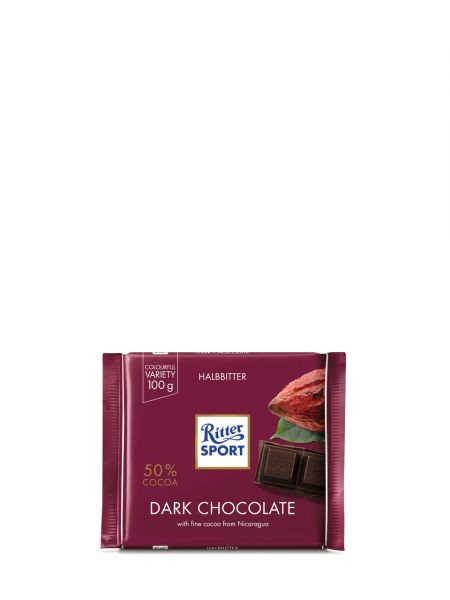 Dark Chocolate, ciocolata neagra 50% 100 g