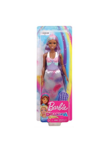 Dreamtopia, Printesa Barbie cu rochita curcubeu FXR93