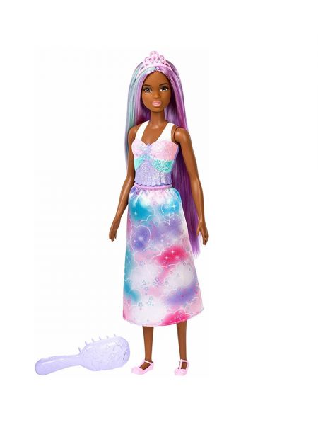 Dreamtopia, Printesa Barbie cu rochita curcubeu FXR93