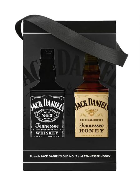 Jack Daniel's 40% + Honey 35% Twinpack 2x1 L