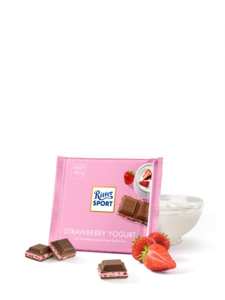 Sport Strawberry Yogurt ciocolata cu iaurt de capsuni 100 g