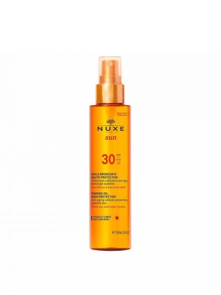 Sun Tanning Oil High Protection for Face and Body SPF 30 150 ml