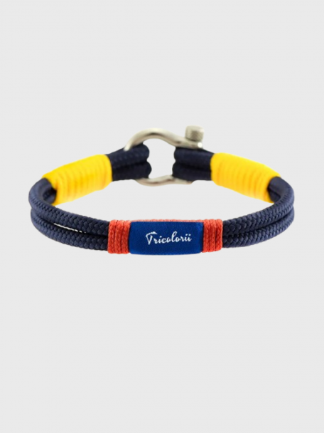 Bratara Nautica Tricolorii CNFRF #02 17 CM