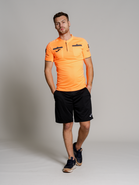 Tricou de arbitru portocaliu