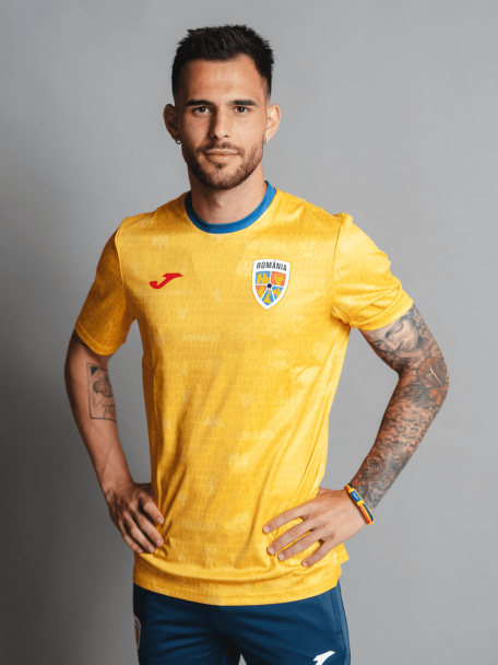Tricou oficial de încălzire galben
