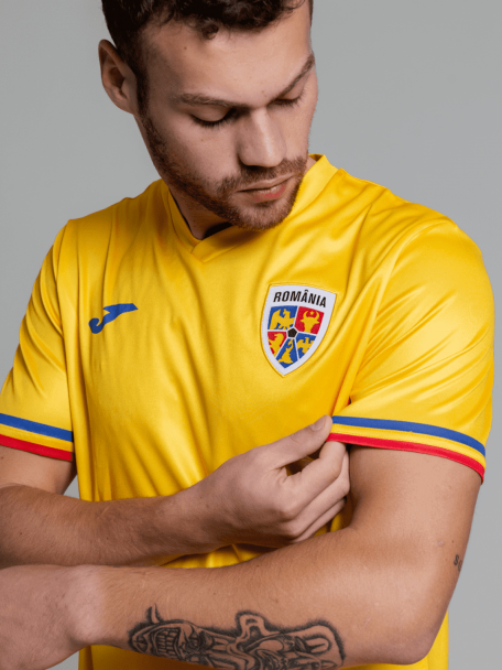 Tricou oficial de suporter galben