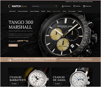 WatchShop - Tema Grafica PRO