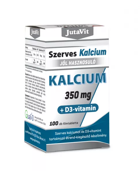Calciul Organic 350mg + Vitamina D3