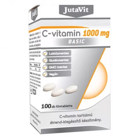 JutaVit Vitamina C 1000mg Basic  100 TABLETE 