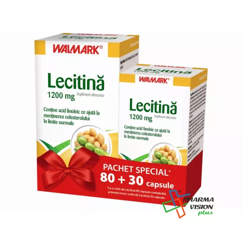 LECITINA 1200 mg * 80 tablete +30 tablete cadou - WALMARK