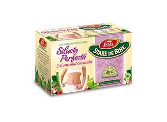 Ceai Silueta Perfecta 2 Controlul Greutatii 20dz Fares