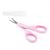 Forfecuta Chicco cu protectie, pink, 0luni+