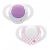Suzeta Chicco silicon Physio Compact, forma ergonomica, 0-6luni, 2buc, pink