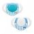 Suzeta Chicco silicon Physio Compact, forma ergonomica, 0-6luni, 2buc, blue