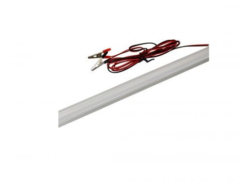 friction Proverb Social studies Lampa cu banda Led 12V 8W , 60cm , cu suport aluminiu si clesti de conectare