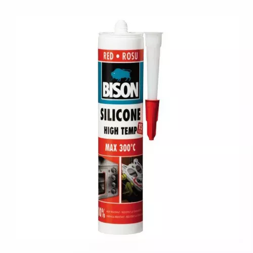 Silicon Bison High Temp rosu rezistent la temperaturi ridicate 280 ml