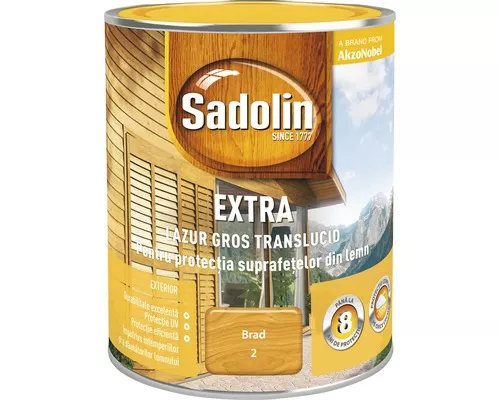 Lac / Lazura pentru lemn Sadolin Extra brad 3 L