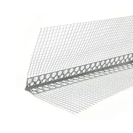 Profil de colt din aluminiu, plasa fibra de sticla, 3 m