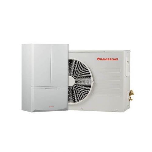 Pompa De Caldura Aer Apa Hibrid Immergas Magis Combo 8 Plus