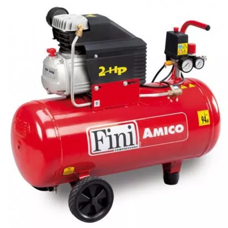 Compresor cu piston coaxial Fini AMICO 50/2400,  8bar, 50L