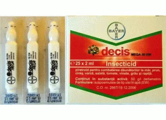 Insecticid DECIS EXPERT 100 EC - 2,5 ml, Bayer, Contact