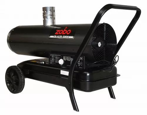 Tun de aer cald Zobo ZB-H170, ardere indirecta