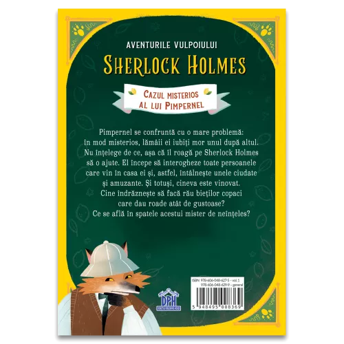 Aventurile Vulpoiului Sherlock Holmes: Cazul misterios al lui Pimpernel - Vol. 1