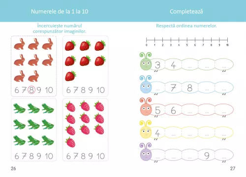 Povestile mele Montessori - Invat sa numar si sa calculez: La ferma