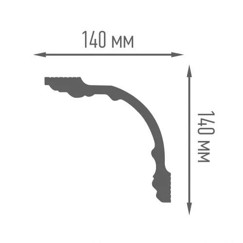 BAGHETA DECORATIVA PNP DIN POLISTIREN EXTRUDAT Q140/140