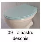 CAPAC WC OZZON 09 ALBASTRU DESCHIS ERGOFIX