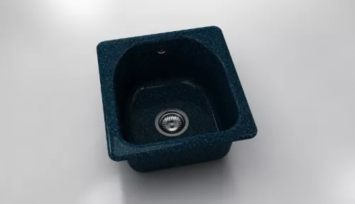 CHIUVETA CU O CUVA DIN GRANIXIT ALBASTRA FAT 43 x 46 CM 217/750