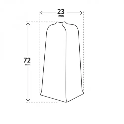 COLTAR EXTERIOR PENTRU PLINTA DIN PVC ARBITON INDO LM70 01 Alb Lucios