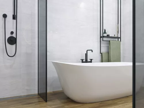 FAIANTA GOLDEN TILE MARMO MILANO LIGHT GREY 295X595mm (8МGR51)