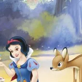 FOTOTAPET DISNEY 4-405 SCHNEEWITTCHEN ALBA CA ZAPADA 254 X 184 CM