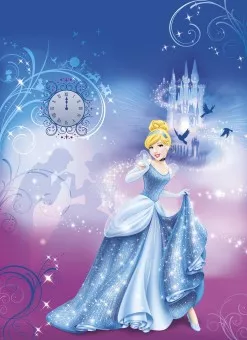 FOTOTAPET DISNEY 4-407 CINDERELLA 'S NIGHT 184 X 254 CM