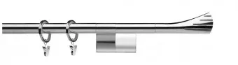 GALERIE METALICA VIDELLA VISIO SIMPLA SOLANO CHROM 240 CM