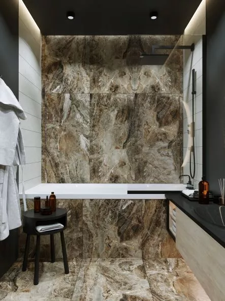 GRESIE GOLDEN TILE VESUVIO BROWN 120X60 CM 4F7900