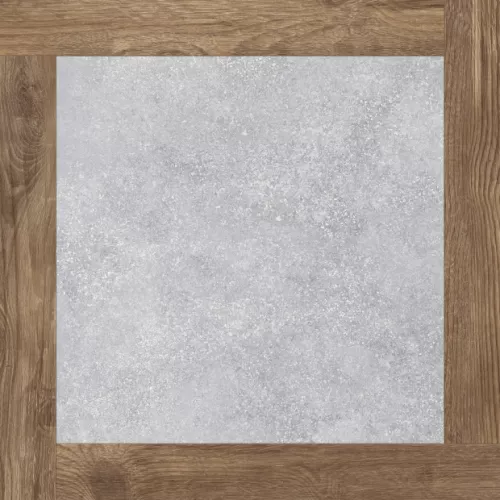 GRESIE GOLDEN TILE CONCRETE&WOOD MATT GREY  607 X 607 mm G92510