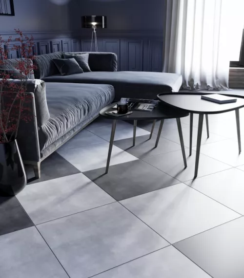 GRESIE GOLDEN TILE LOFTY ANTRACITE 400 x 400 mm (4LY830)