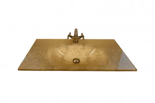 LAVOAR CRISTAL PAN DE ORO 81X46 CM