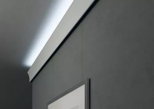 LED SYSTEM SET 3 BAGHETA DECORATIVA SI DE ILUMINAT VIDELLA CU LUMINA RECE