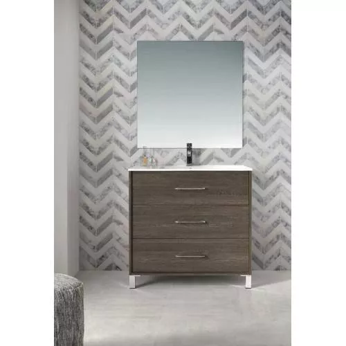MOBILIER PENTRU BAIE LAZIO CU LAVOAR PORTELAN 60 CM