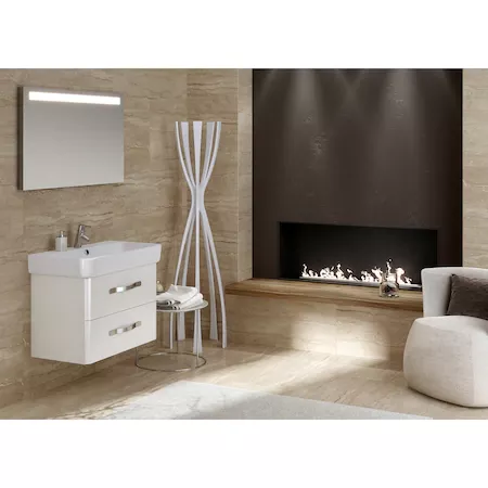OGLINDA CU ILUMINARE CERSANIT METROPOLITAN 80x60x4.7 CM OS581-015  