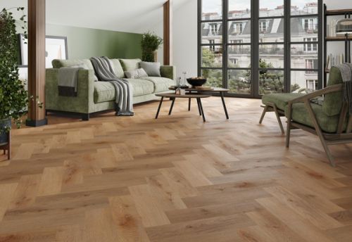 PARCHET SPC HERRINGBONE AFIRMAX HB 42705 GARDA OAK