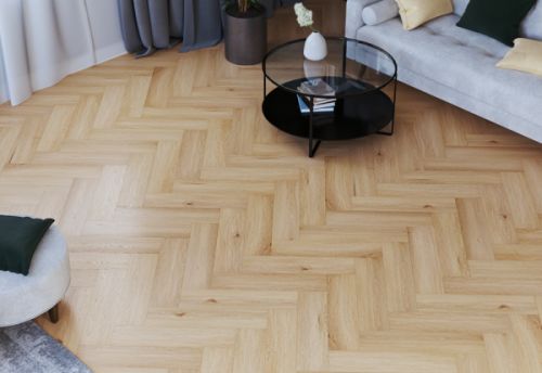 PARCHET SPC HERRINGBONE AFIRMAX HB 41535 ARVADA OAK