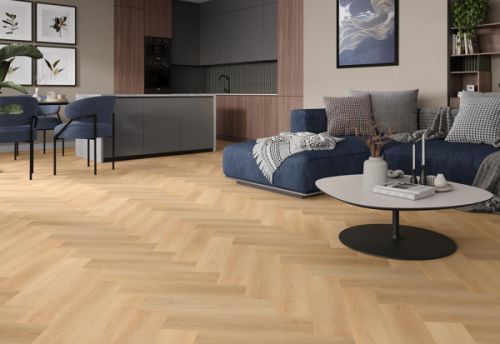 PARCHET SPC HERRINGBONE AFIRMAX HB 41825 HARTFORD OAK