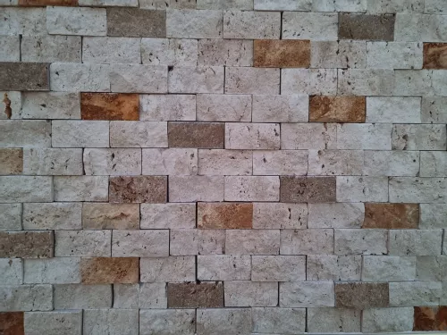 PIATRA DECORATIVA TRAVERTINO TRIPLE MIX STONE 29.5X30.5 CM